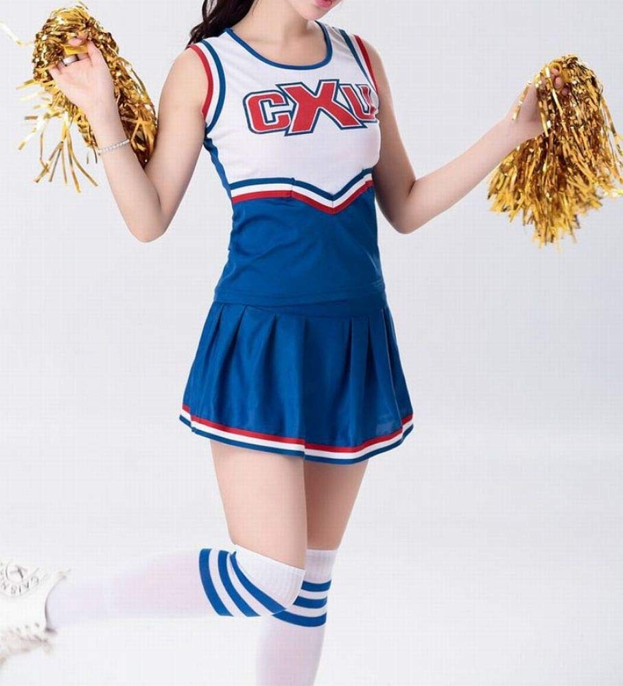 Amazon.co.jp: ミニスカ チアガール レースクイーン コスプレ