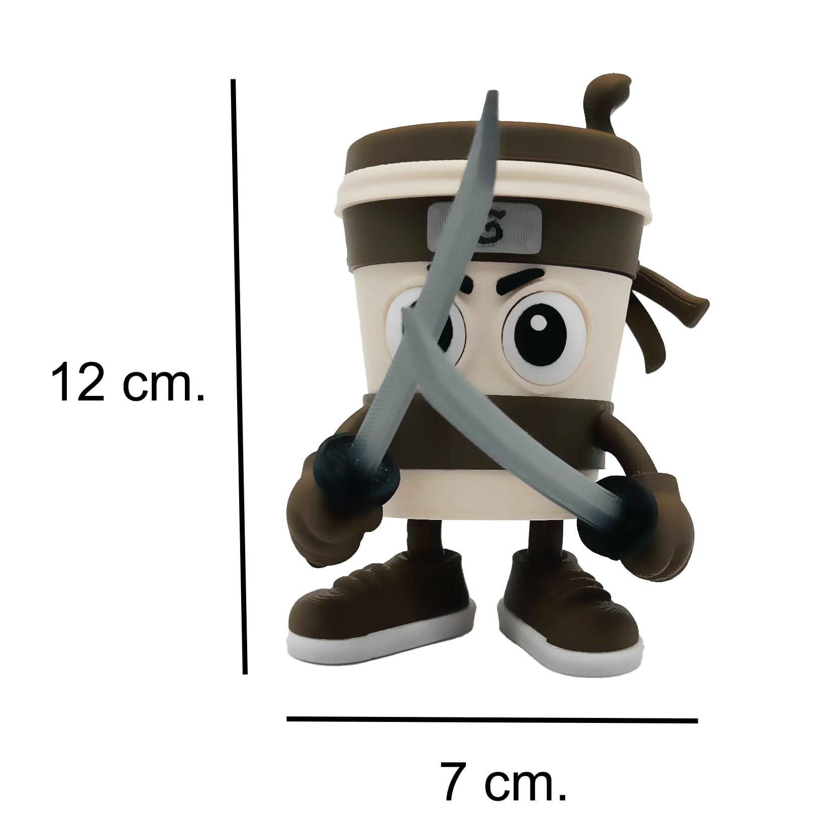 Genérico Pack Capuccino Assassino y Ballerina Capuchina - Brainrot Italian Memes – Incluye la Pareja de Figuras articuladas Capuchino Asesino y Bailarina Capuchina – Pareja de Memes Coleccionable