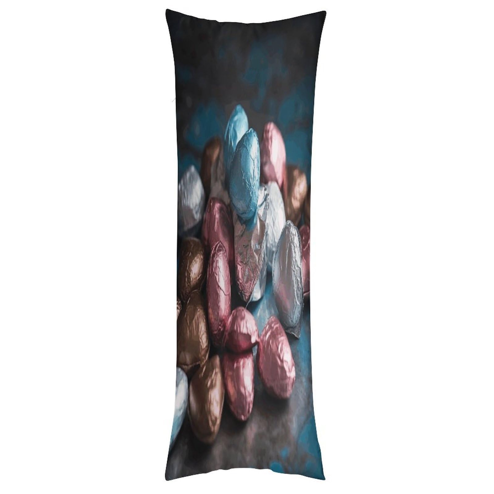 FekiLoot Valentine's Day Candy Throw Pillow Cover Soft Pillowcase with Hidden Zipper Lumbar Decorative Throw Pillow Covers Luxury Cozy Pillows Shams Rectangle Cushion Cases
