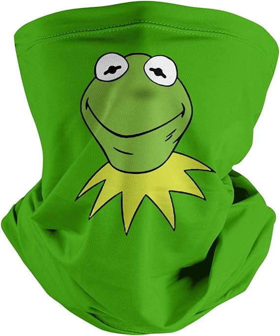 Neck Gaiter Winter SesameStreetKermitTheFrogAvatar Seamless Dust