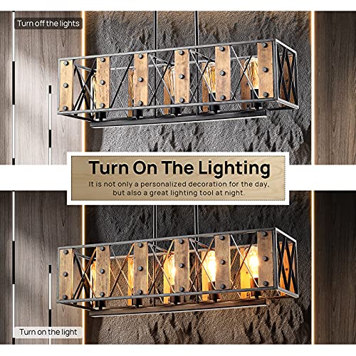 Rectangular-Wooden-Hanging-Linear-Island-Light5-Lamps-Industrial-Style-Farmhouse-ChandelierUsed-in-RestaurantLiving-RoomCoffee-Shop60W-maxCompatible-with-LEDCFLHalogen-and-Incandescent-Lamps 61bi9KNvGMS
