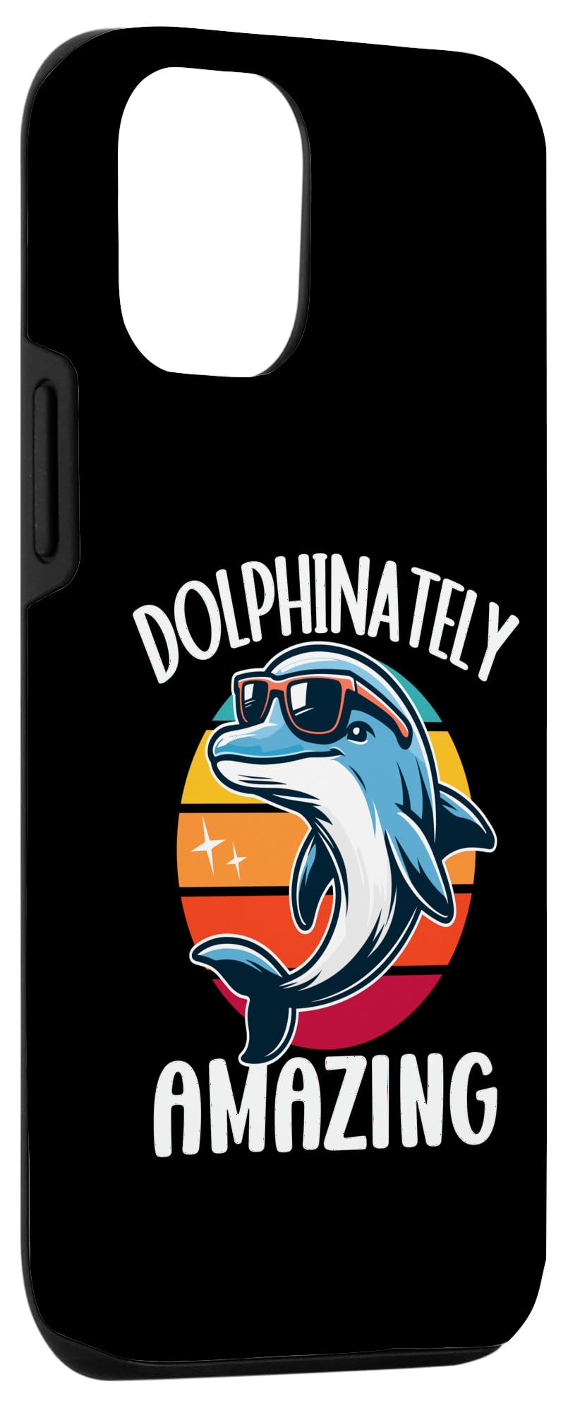 iPhone 14 Pro Dolphinately Amazing Funny Dolphin Sunglasses Kids Ocean Case - Image 3