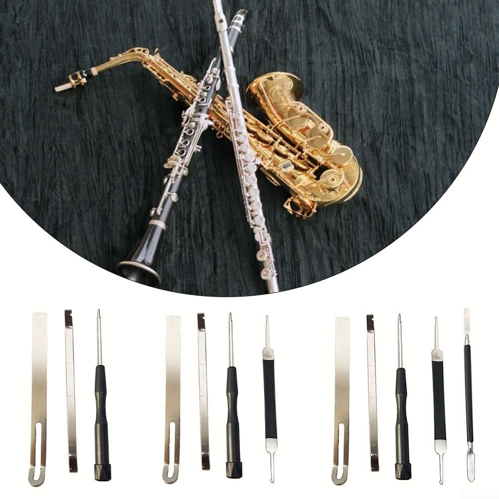Outils De Réparation De Saxophone, Kit De Réparation De Flûte De