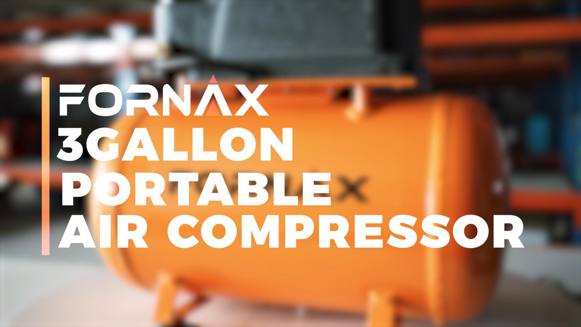 Amazon.com: FORNAX 3 Gallon Portable Air Compressor, 110 PSI Hot