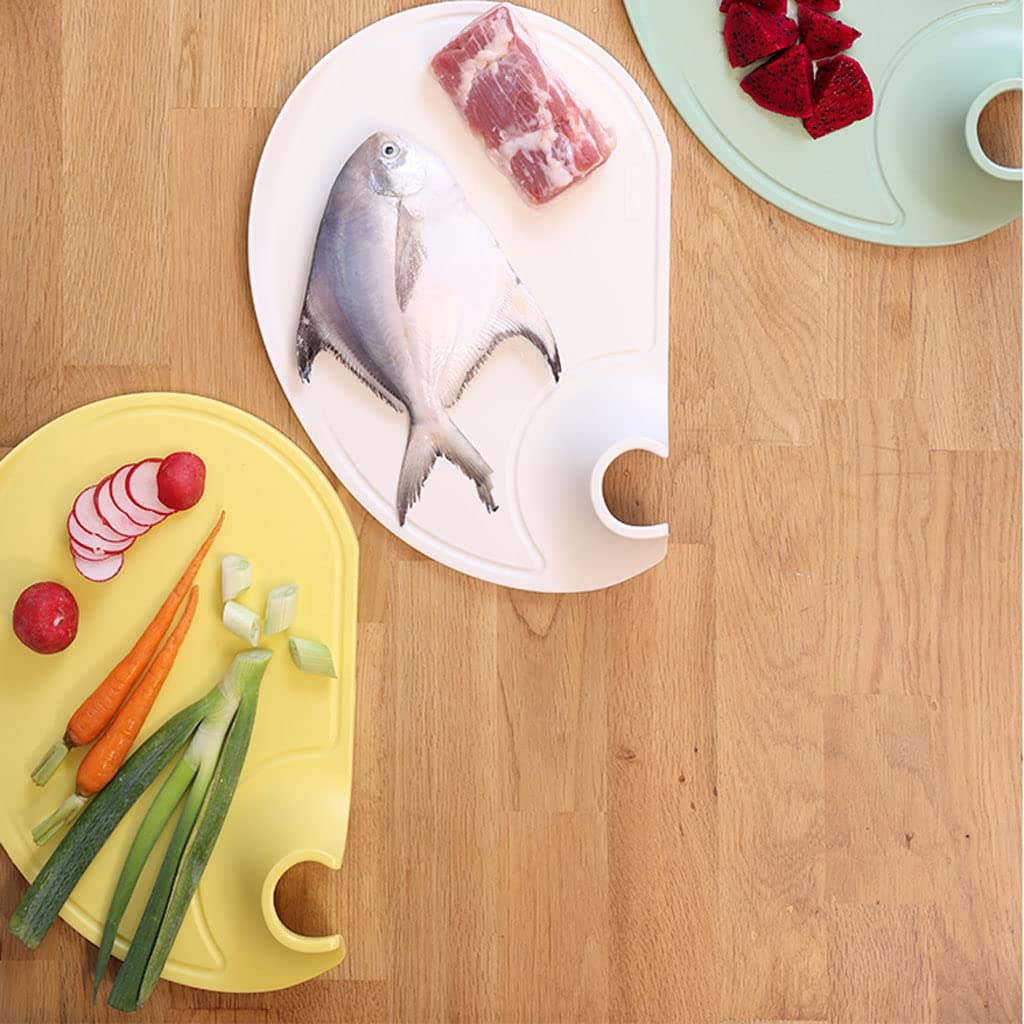 Tabla de Cortar Cocina,Tabla de cortar multifunción, bandejas creativas de plástico para queso y charcutería para cocina, frutas, verduras, carne, suministros de cocina