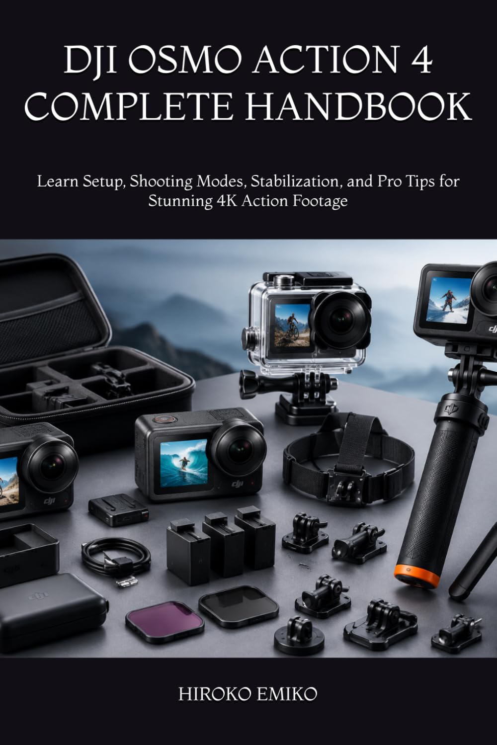 DJI OSMO ACTION 4 COMPLETE HANDBOOK: Learn Setup, Shooting Modes, Stabilization, and Pro Tips for Stunning 4K Action Footage