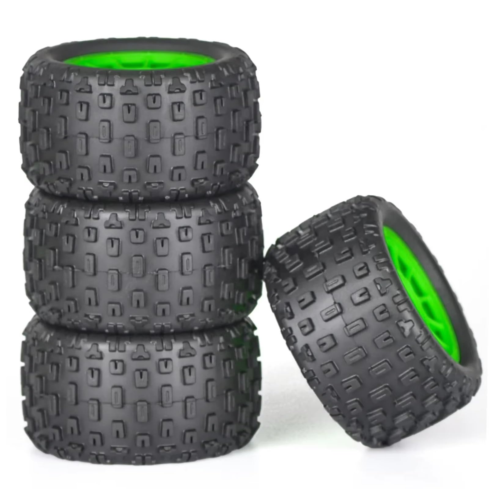 para Arrma para Granite para Grom para Typhon para GROM 1/18 4 Uds Neumático Goma 74mm Piezas Mejora Hexagonales 12mm Accesorios Coche Trepador Control Remoto Piezas Repuesto RC