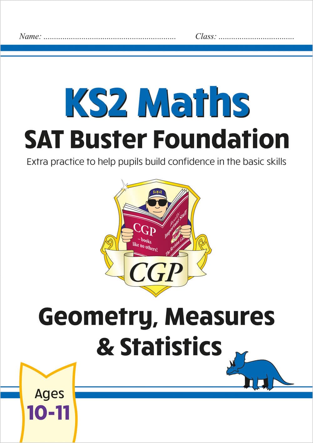 New KS2 Maths SAT Buster Foundation: Geometry, Measures & Statistics (for the 2022 tests) (CGP KS2 Maths SATs)