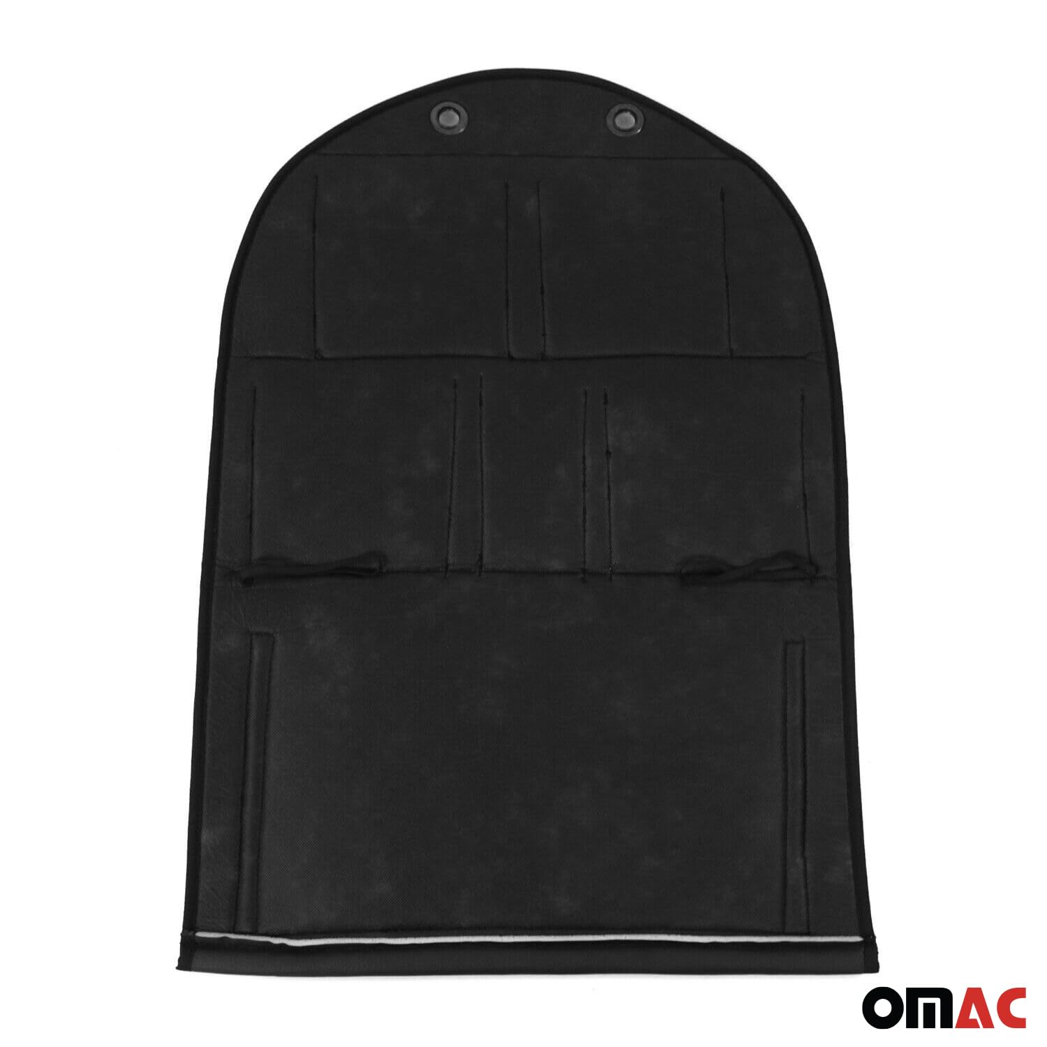 OMAC GmbH Autositz Organizer Rücksitztasche kompatybilny z T5 2003-2015 | Organizer z Tasche Rücksitzschoner do Autos | Autositzschoner z Rücklehnenschutz (Czerwony)