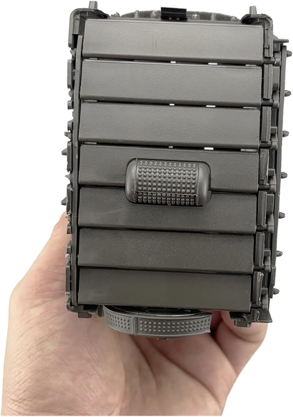 Car Air Conditioning Outlet Vents Dashboard A/C Outlet Gery Fit for Toyota Hiace 2005-2018(Gray)