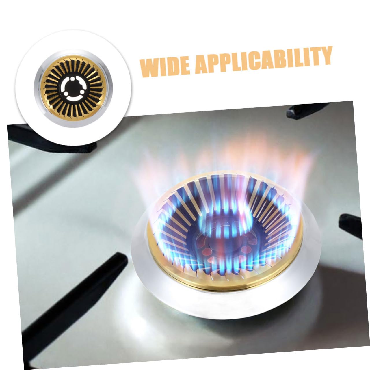 2pezzi Supporto Ghisa Per Wok Anello Diffusore Per Gas Per Cucina Stabilità e Sicurezza Per Pentole e Padelle Su Piano Cottura Gas