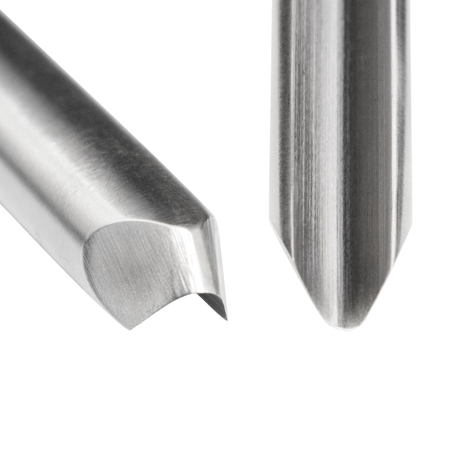 SIIIXS 5/8'' HSS Bowl Gouge Lathe Chisel with Side Grind, 1/2" Flute Spindle Gouge for Woodturning,Wood Lathe Bowl Turning Tools - Image 2