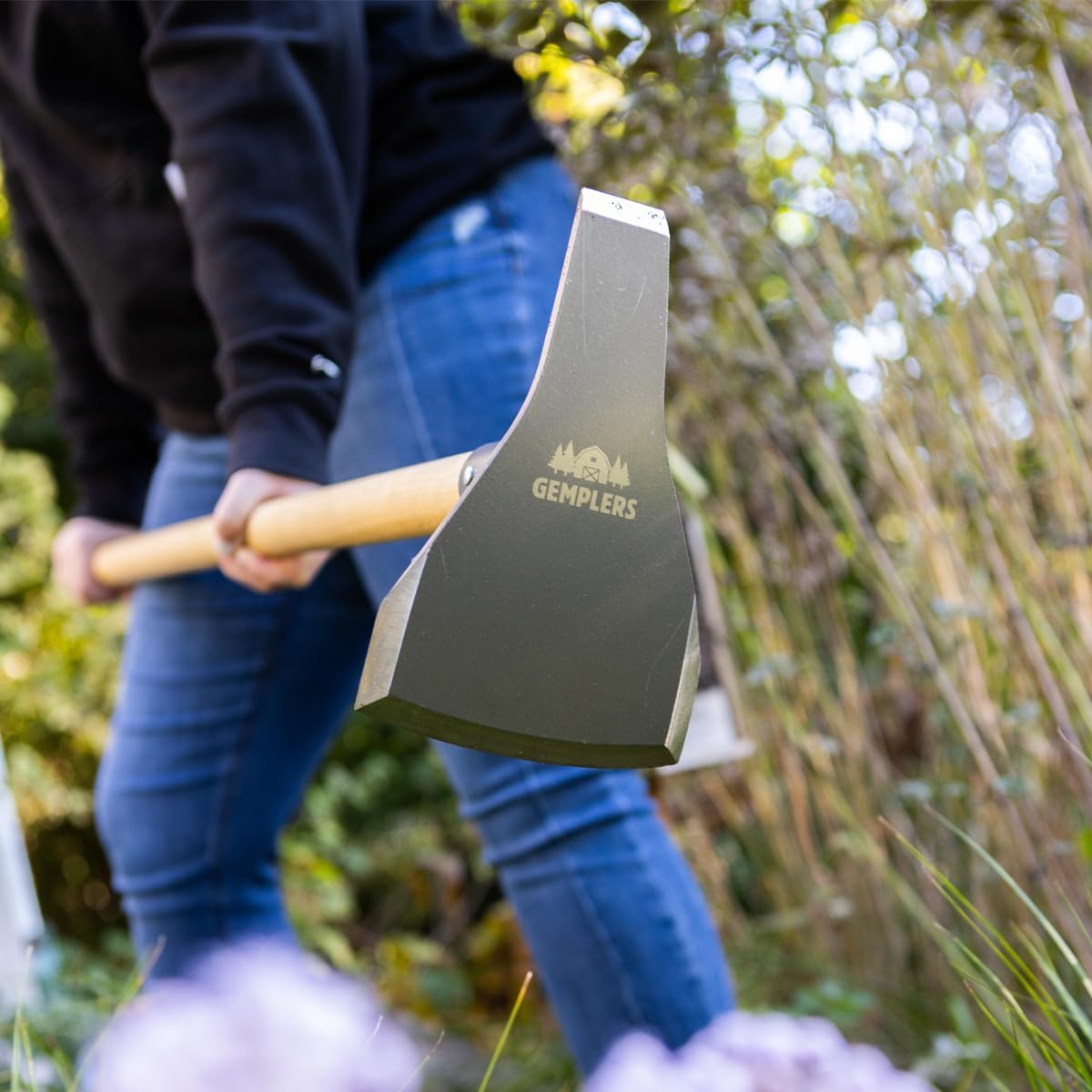 Gempler's Pick Hoe with Wood Handle