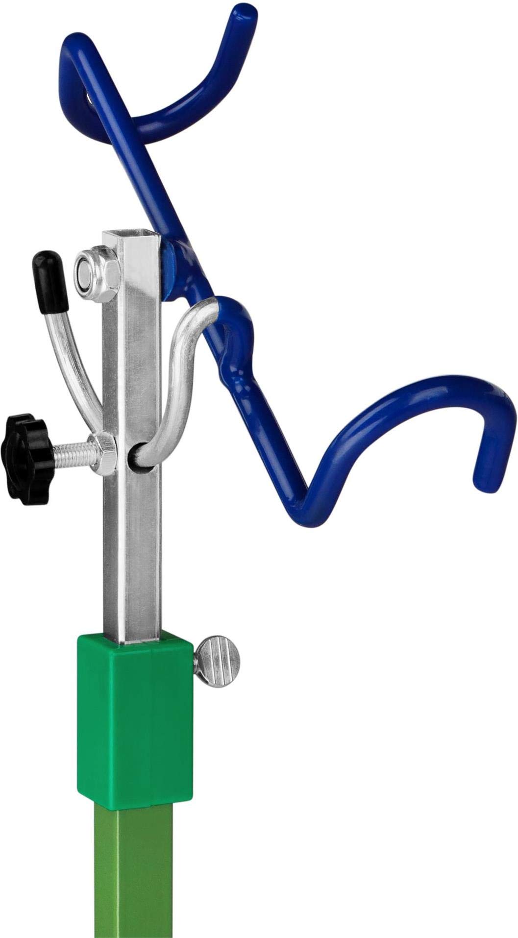 2er Stck Rutenhalter Rutenauflage mit Winkelverstellung und Erdspie -  stufenlos hhenverstellbar 80 bis 125 cm Farbe 2 Stck - Blau/Rot :  Amazon.de: Sport & Freizeit