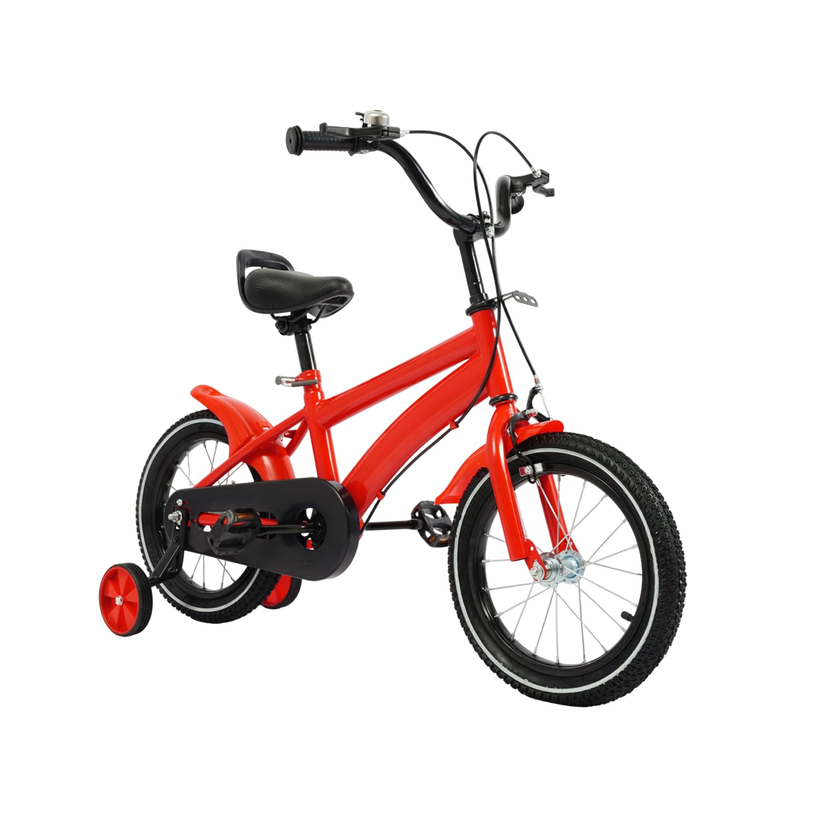 Bicicletta per bambini 12/14/20 pollici, regolabile in altezza, telaio adatto, accessori confortevoli