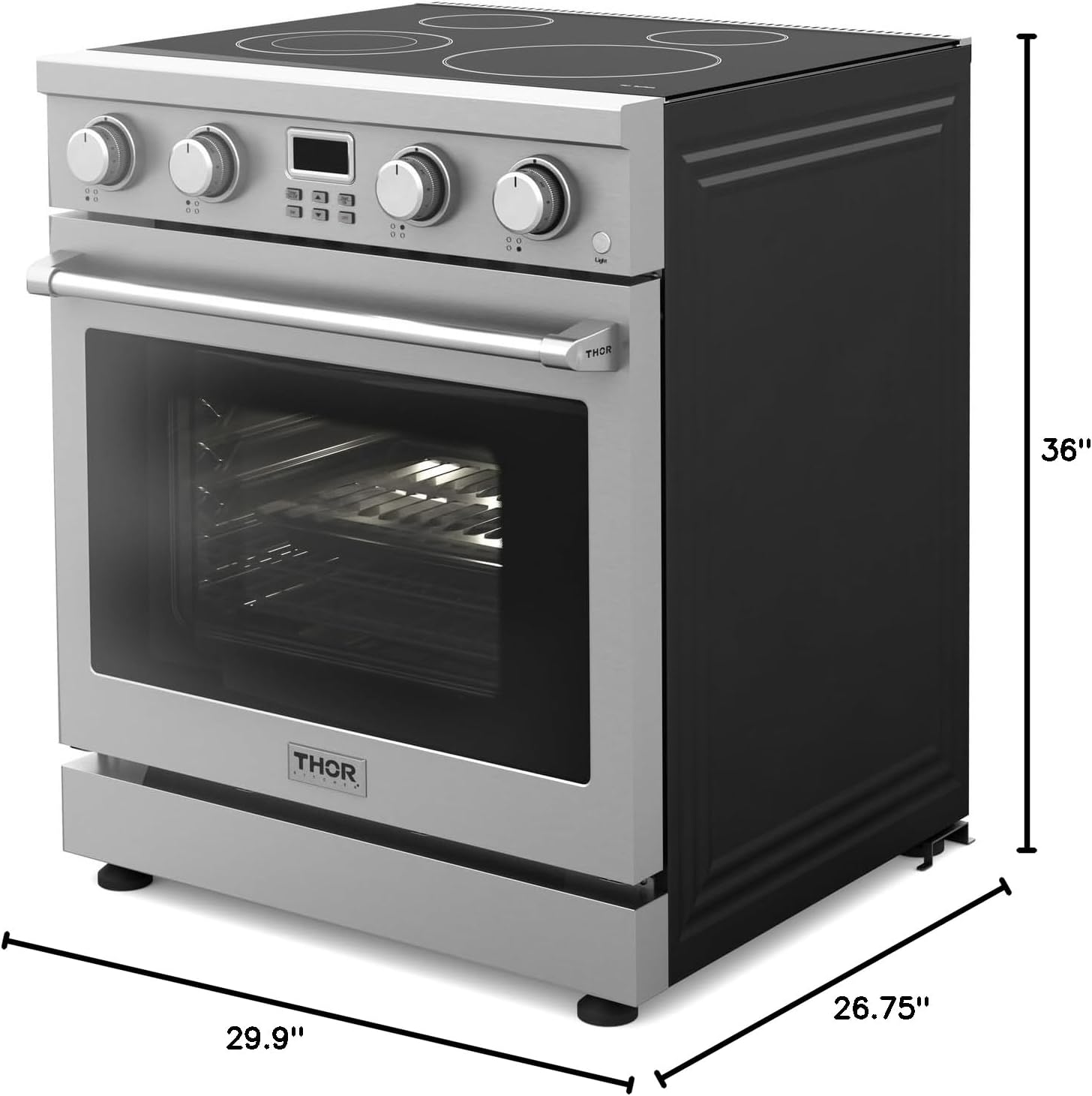 Thor 30-Inch Stainless Steel Convection Electric Range
