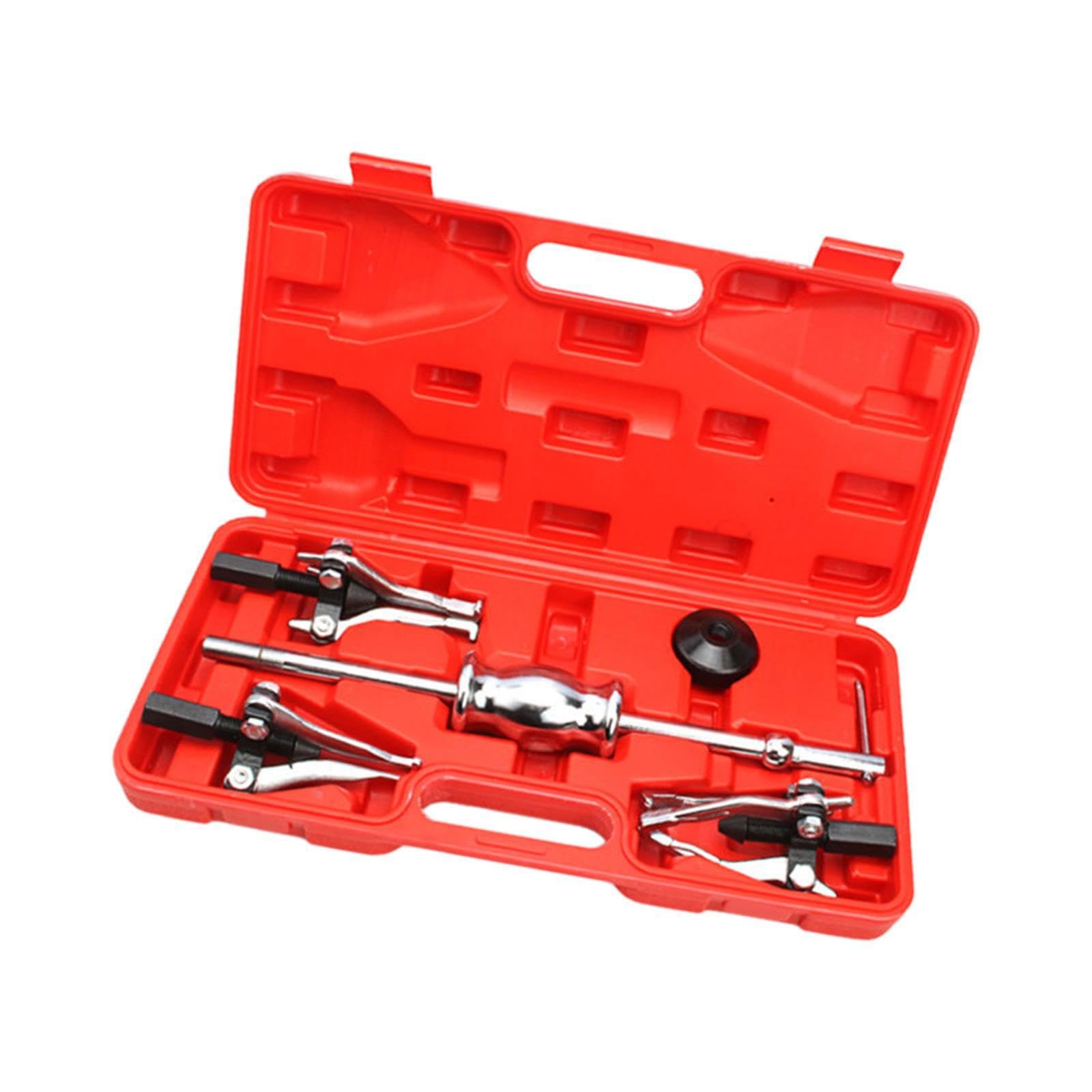 Extractor de engranajes de 3 mordazas, confiable, con martillo | deslizante, eficiente, con ajustes internos y externos, para rodamientos, accesorio