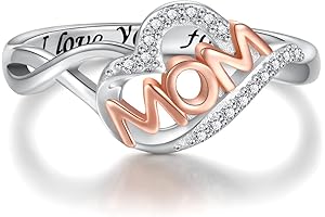I Love You Forever Mom Ring in Sterling Silver: Timeless Love for Mothers