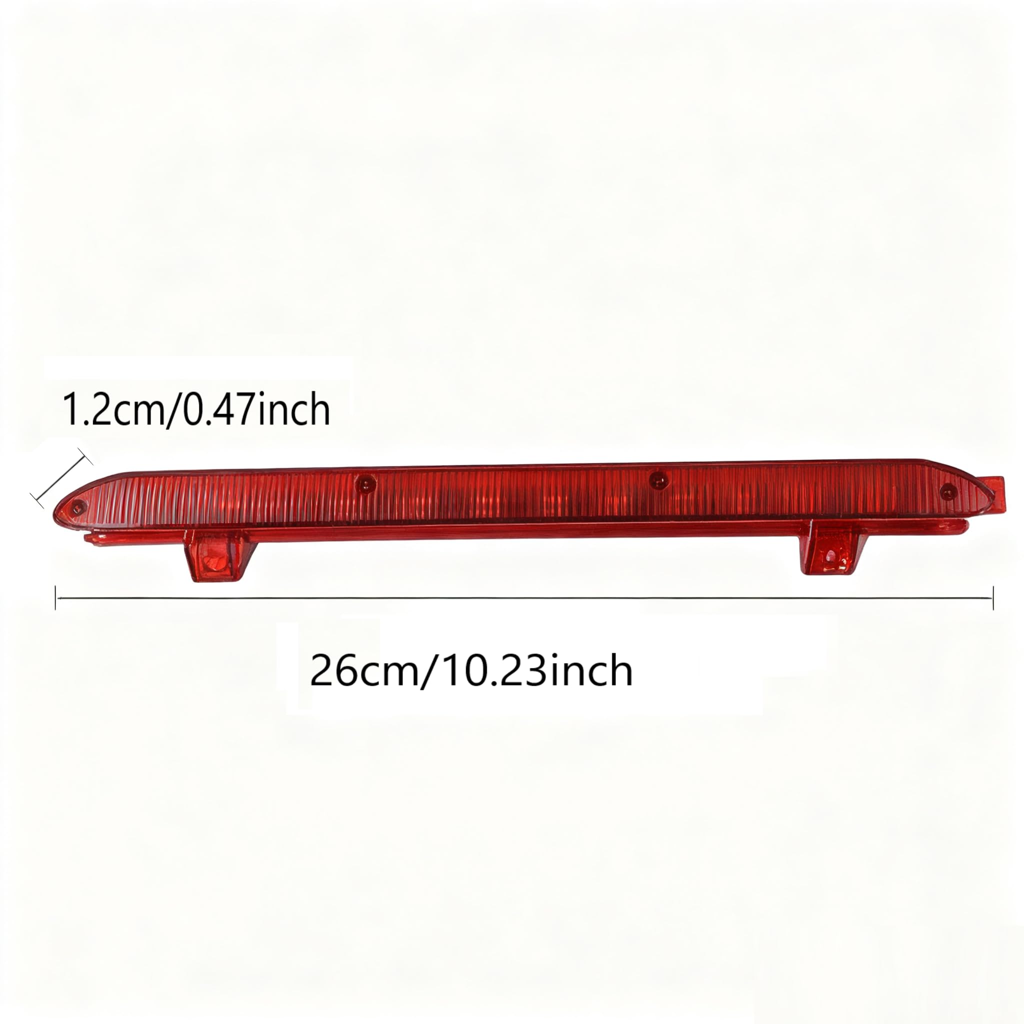 Baceyong tercera luz de freno, tercer indicador de parada de freno número de pieza 2751 575, 63212751575 para mini c00per / hat 'ch (r56) / country Man (r60)