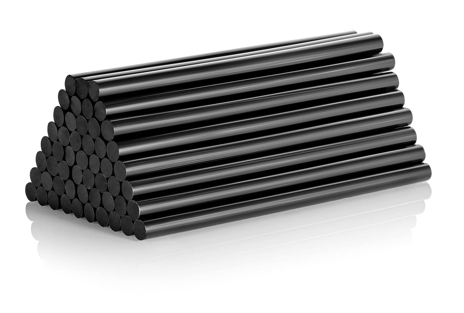 colla a caldo, bastoncini di colla forte nera Ø 11 x 200 mm, 52 bastoncini di colla a caldo sostituibili per pistola per colla a caldo