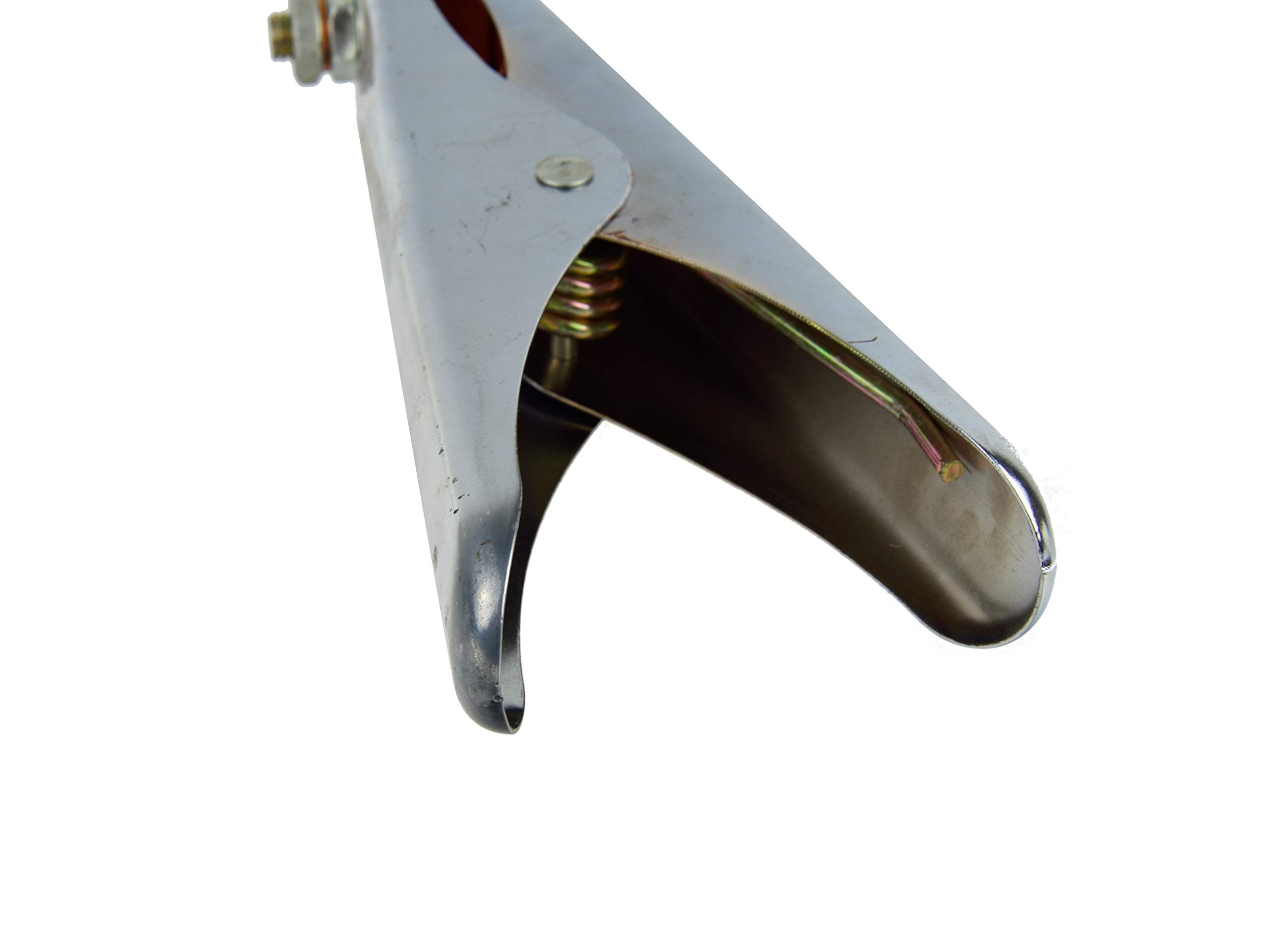 Morsetto Di Massa Per Saldatura 300A - Pinza Terra Con Bocca 50mm, Per Saldatrici Art.451030 - Foto 12