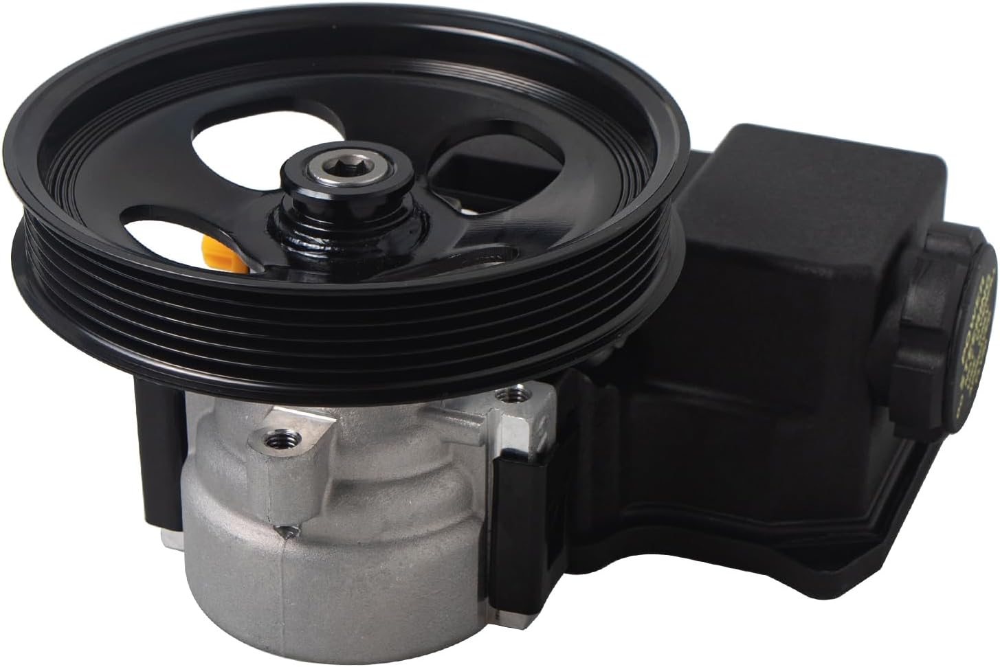 AUQDD 20-66989 New Power Steering Pump (For 2.8L 2.9L 3.5L 3.7L) Compatible With 2004-2012 Chevy Colorado /04-12 GMC Canyon (Power Assist Pump Replace 96-66989 N734-74144 15192791 8151922840)