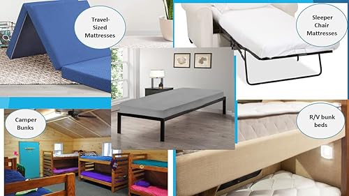 Miniatura 10 de Juegos de sábanas de 4 piezas y funda de almohada, 1 sábana ajustable de 33 x 75 pulgadas, 1 sábana plana de 64 x 94 pulgadas, 2 fundas de almohada