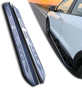 Running Boards for Toyota Corolla Cross 2022-2026, Aluminum Side Steps with Anti-Slip, No Drill Bolt-On Installation Complete Kit 2-PCSXMH