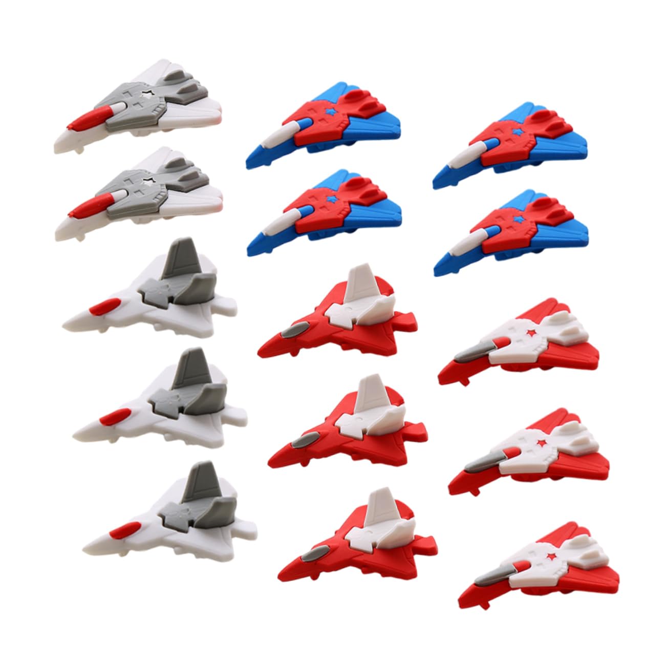 48 Pièces Gomme d'avion Petites Gommes pour Enfants Gommes pour Petits Enfants Kawaii Mini Étudiants Amusantes pour Étudiants Éducatives en Vrac