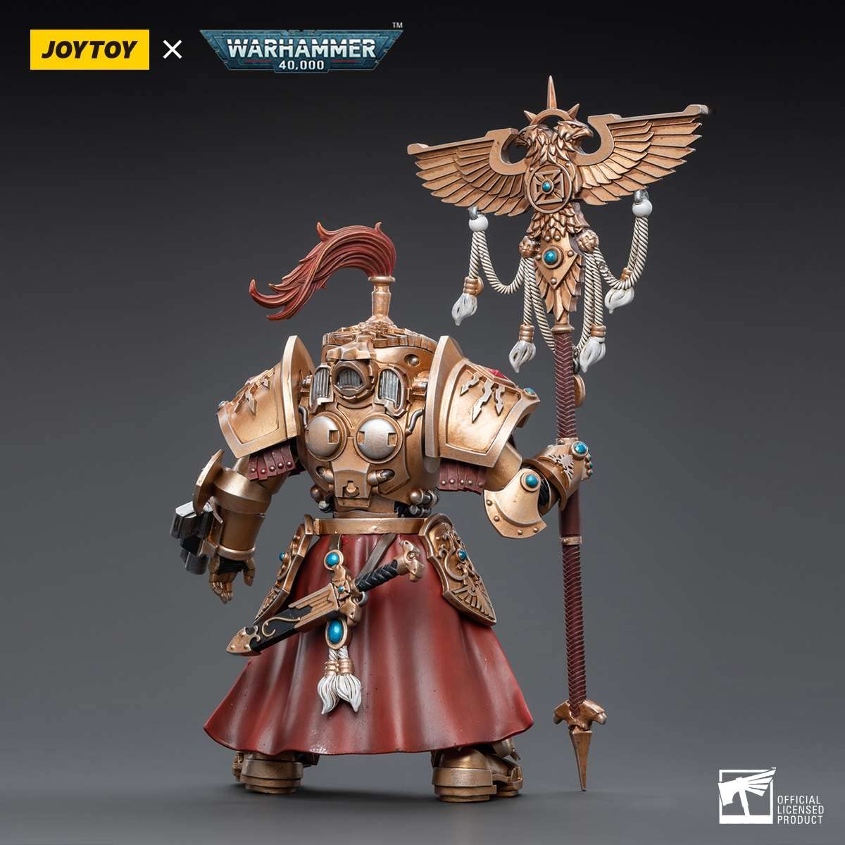 JoyToy Warhammer 40.000 - Action Figure Black Templars Sword Brethren (Set 2 Figure) 1/18 Modello Da Collezione - 3