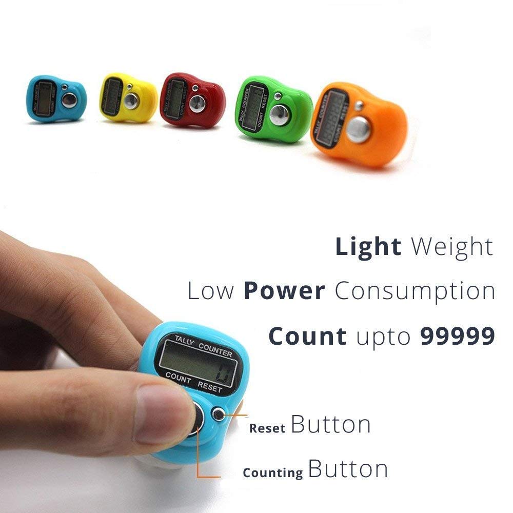 Standcart® Digital Countdown Stopwatch Timer Pack of 3 | Portable LCD Kitchen Timer with Countdown Count Up Alarm | Timer for Cooking Study Sports Classroom Gym Exam Home Office 4