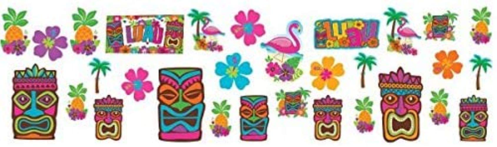 Beistle Luau Party Découpes (4/Pkg