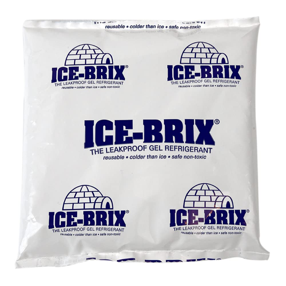 Photo 1 of Polar Tech IB 12 Ice Brix Refrigerant Packs, Standard Leakproof, 12oz Capacity (Case of 24)