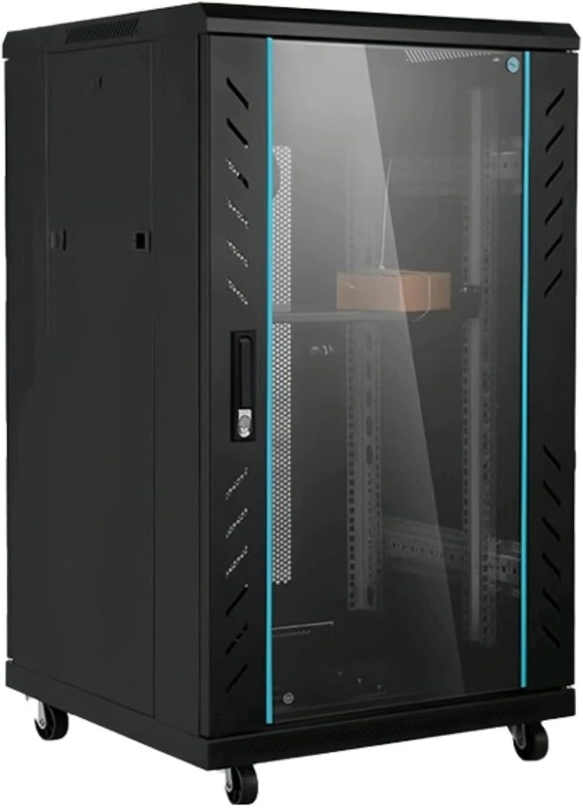 Amazon | 【ネットワークラック 15U】サーバーラック ルーター収納棚