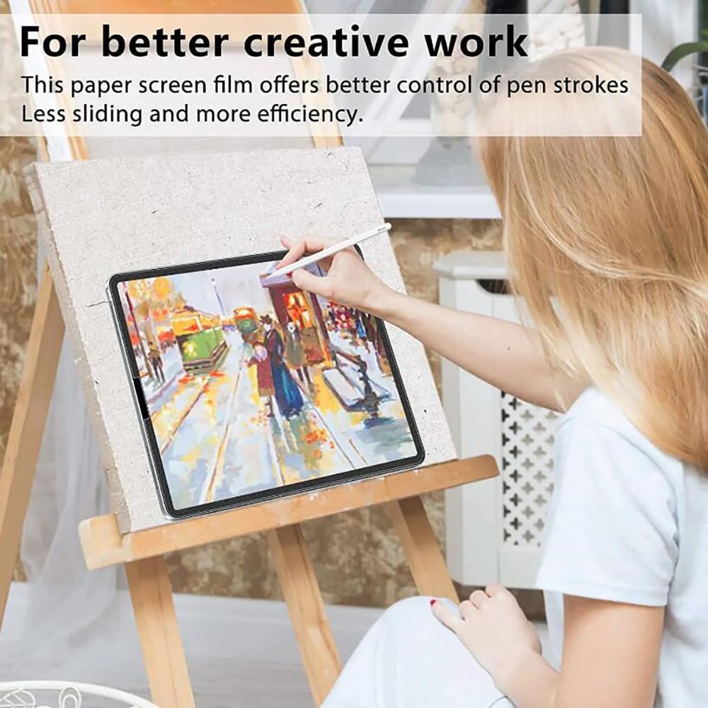 LXEEOLX Paperfeel Screen Protector Compatible with Lenovo Idea Tab Pro, Matte PET Film for Drawing and Notetaking, Anti-Glare, Anti-Slip, Easy Installation