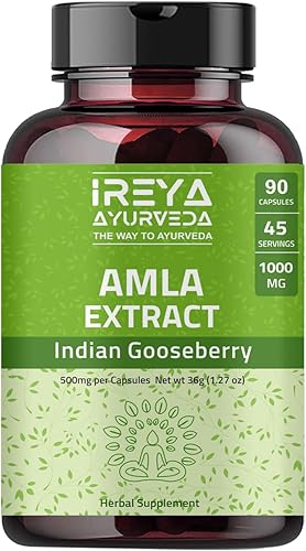 Cápsulas de cúrcuma de neem y cápsulas de extracto de amla