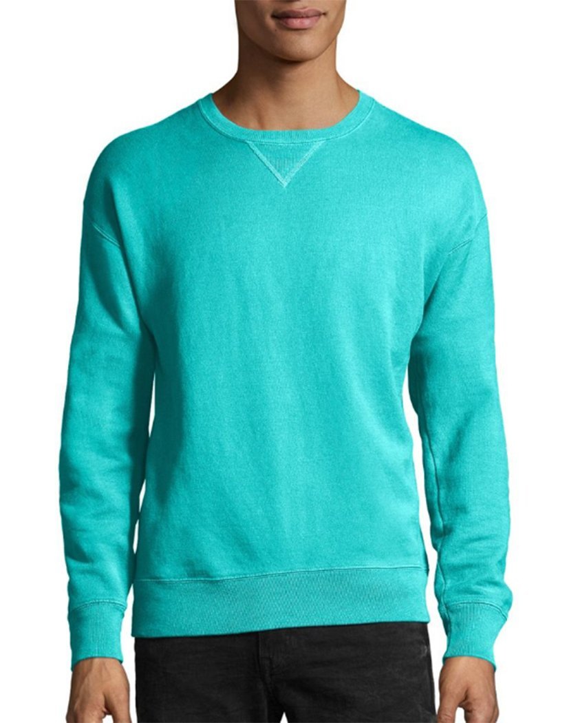 Garment-Dyed Crewneck Sweatshirt by ComfortWash by Hanes