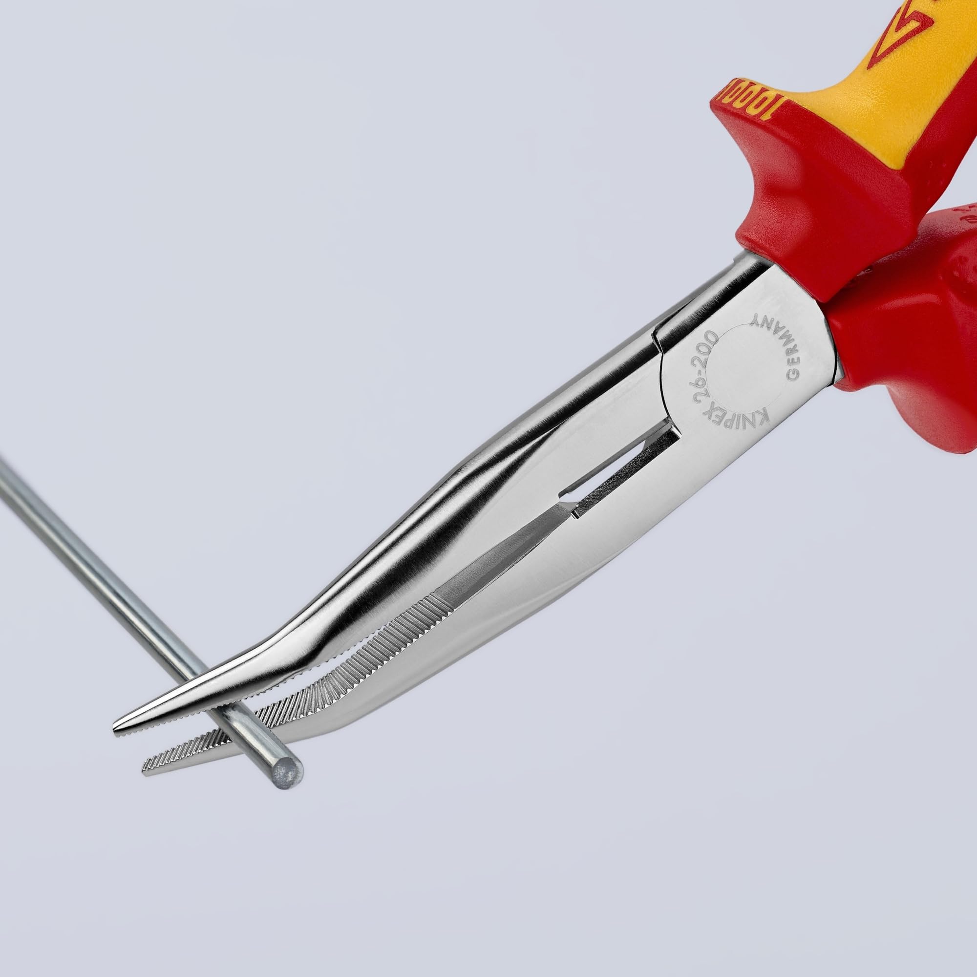 KNIPEX 40 alicates en ángulo con corte de 1000 V aislados