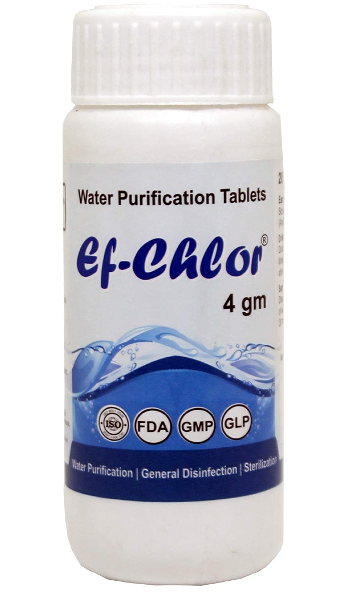 Buy EfChlor 4 gm Water Purification Tablets Drinking Water Purifying