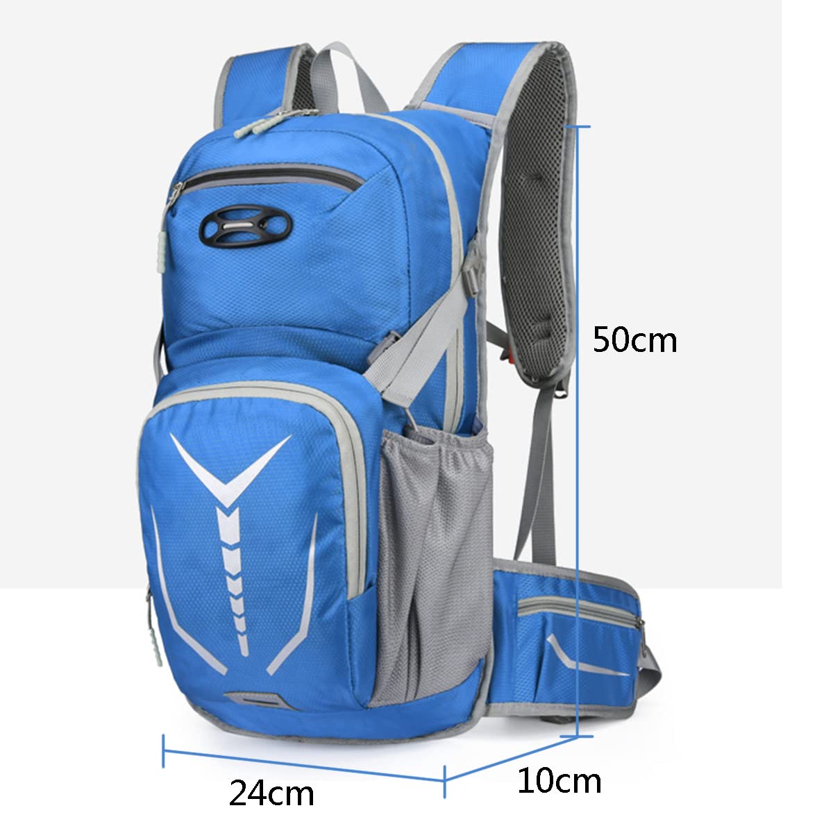 AUXDIQ 15L Cycling Rucksack Lightweight Bike Backpack Running Daypack for Fitness Hiking Climbing Camping Skiing Biking Trekking
