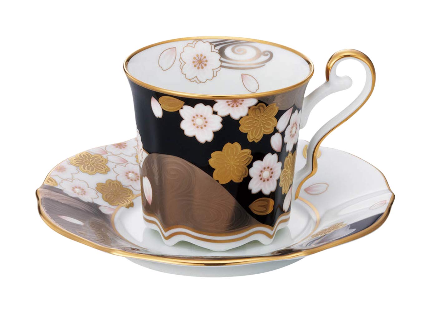 Noritake - coco Antique Noritake Porcelain Chocolate Cocoa Pot Set 1920s