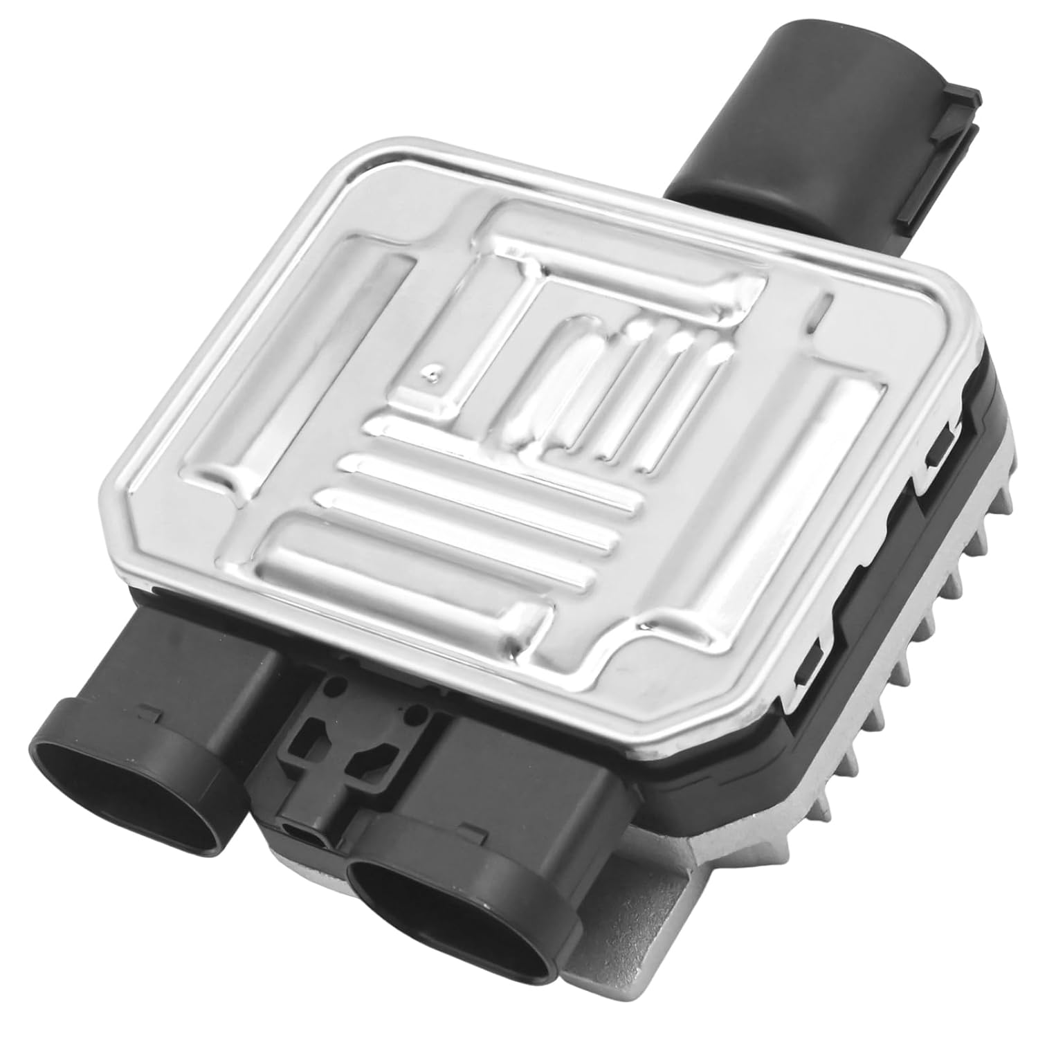 UOIENRT 7T43-8C609-BA Engine Cooling Fan Relay Radiator Control Module, Replacement for Lincol, Ford, Land Rover LR2, Replaces 31274265 940009402