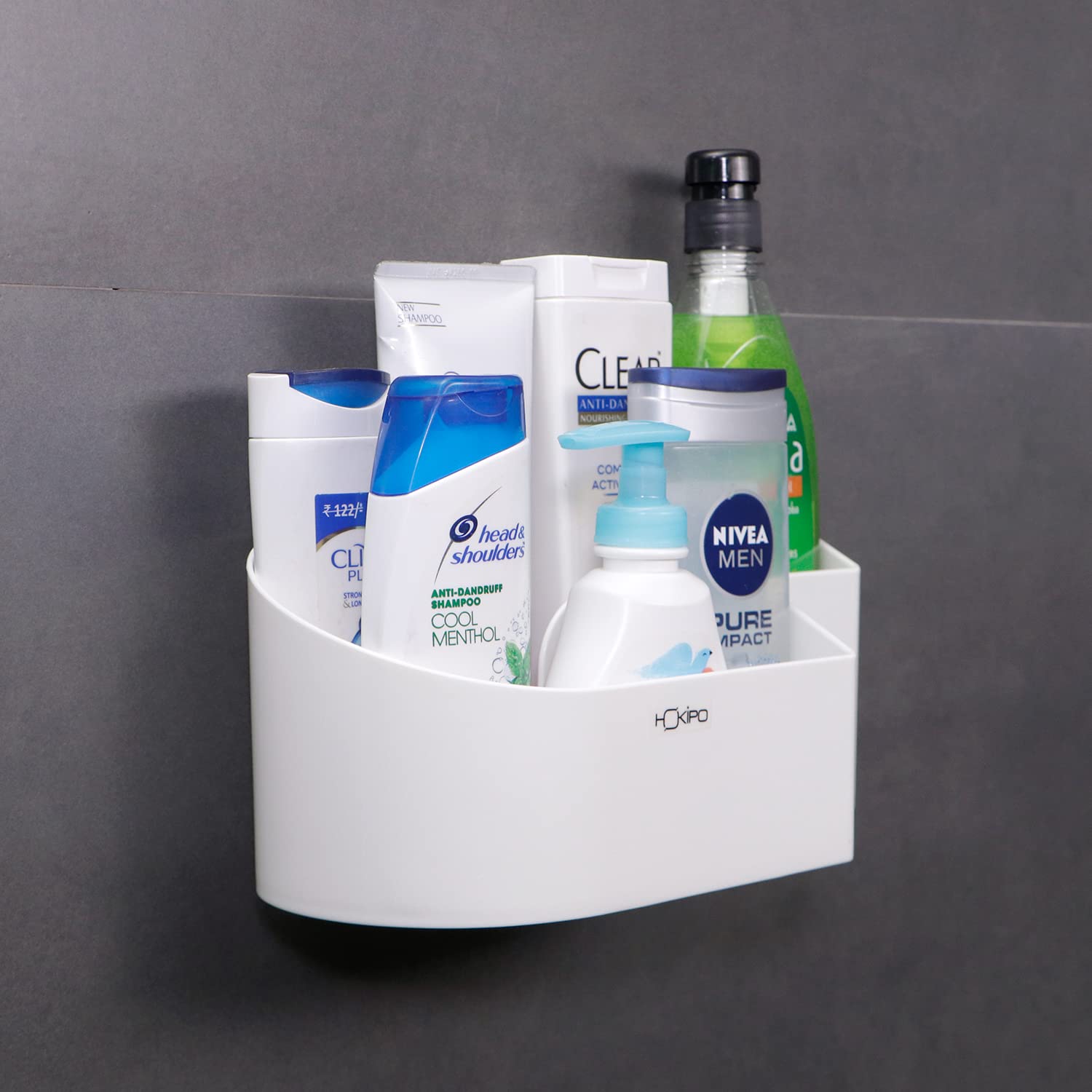 See full amazon price history chart for HOKIPO ® Model - AR3425 Magic Sticker Series Plastic Self Adhesive Bathroom Shelf Rack Stand (White) HOKIPO ® Model - AR3425 Magic Sticker Series Plastic Self Adhesive Bathroom Shelf Rack Stand (White) (B08P4JCMS9) Amazon Price History, Amazon Price Tracker