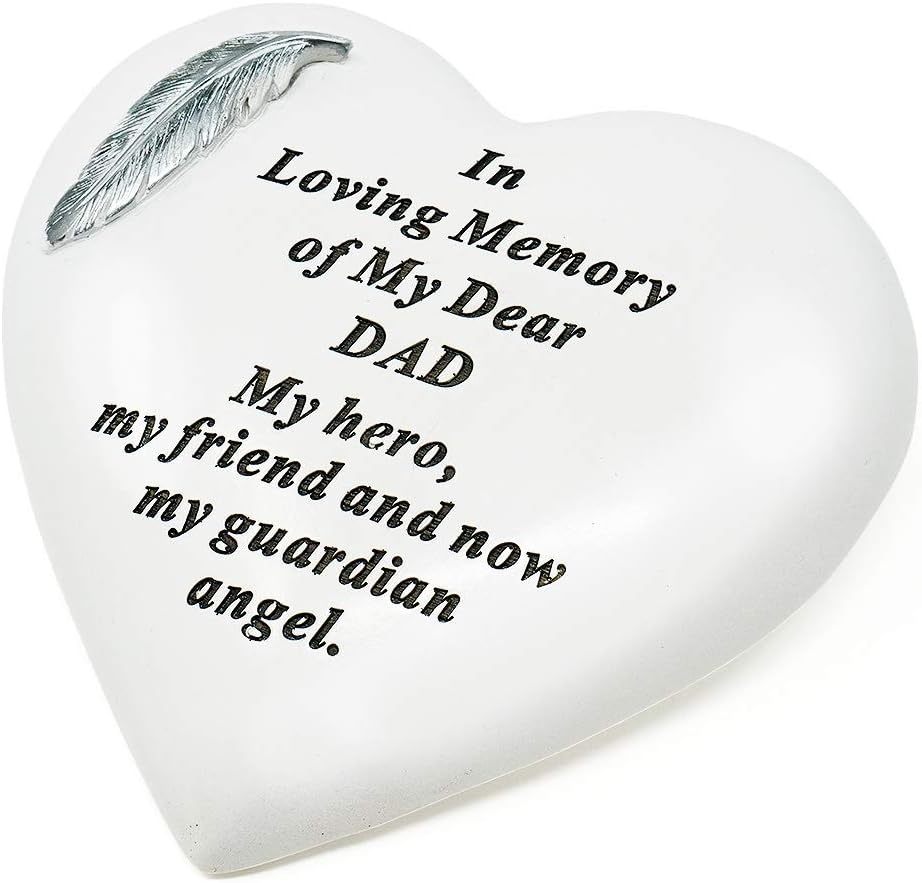 Special Dad Graveside Memorial Feather Grave Plaque Ornament Decoration