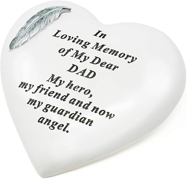 Special Dad Graveside Memorial Feather Grave Plaque Ornament Decoration