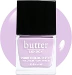 butter LONDON PC21X Nail Lacquer Polish, English Lavender - Fast-Drying, Long Lasting Gel-Like Finish & Chip-Resistant Nail Lacquer Helps Protects & Strengthens Nails - Vegan & Cruelty-Free