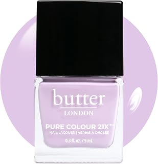 butter LONDON PC21X Nail Lacquer Polish - Fast-Drying, Long Lasting Gel-Like Finish & Chip-Resistant Nail Lacquer Helps Protects & Strengthens Nails - Vegan & Cruelty-Free