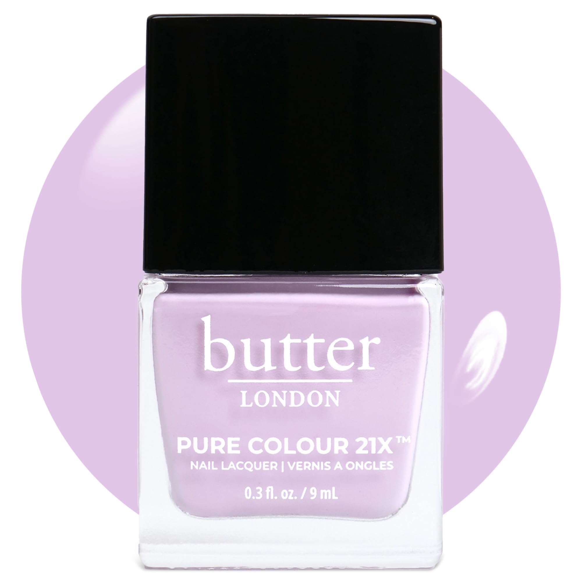 butter LONDON PC21X Nail Lacquer Polish - Fast-Drying Long Lasting Color with Gel-Like Finish Chip-Resistant Nail Lacquer Helps