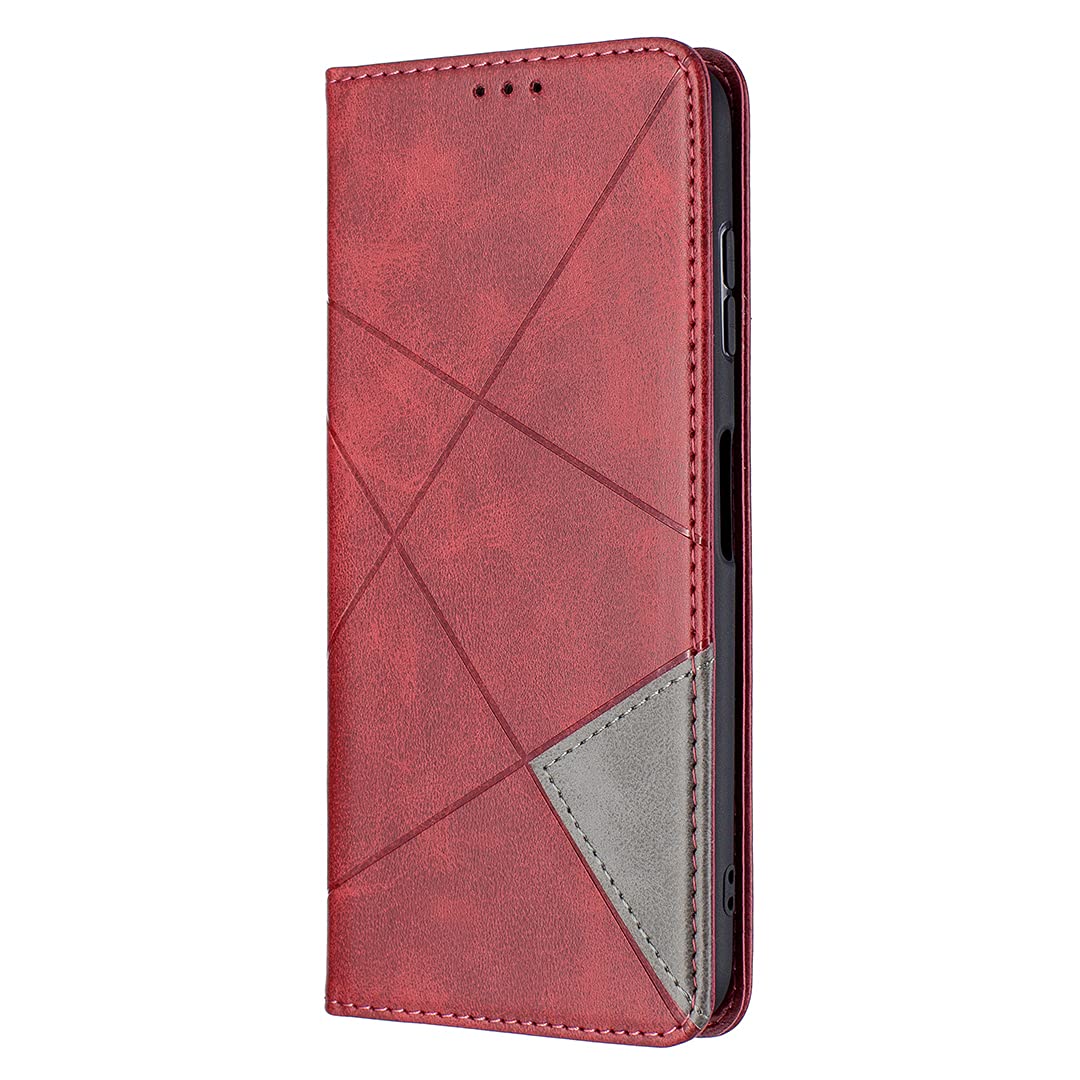 Etui na Telefon Komórkowy Nokia G20 / Nokia G10 Skóra PU Portfel etui Ochronne etui Case Case Stojak, [Przegródki na karty],Magnetyczne etui z Klapką (Czerwony)