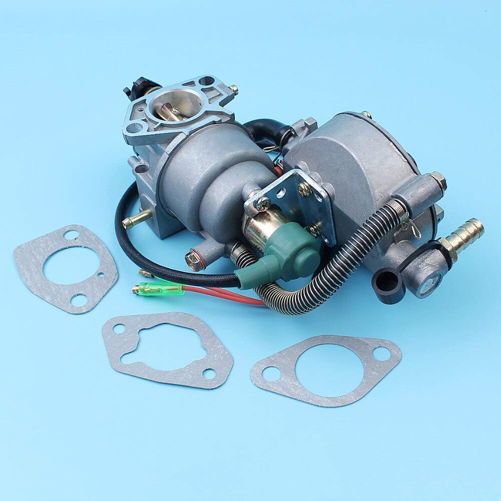 Carburador Dual Fuel Coversion Kit Auto Choke Para Honda GX390 188F/190F 4.5KW-5.5KW Generador de motor LPG/CNG/GASOLINA Carb